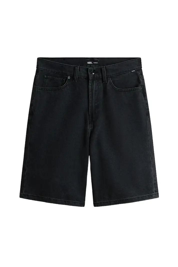 Vans HOMMES CHECK-5 BAGGY DENIM 23'' SHORTS WASHED BLACK