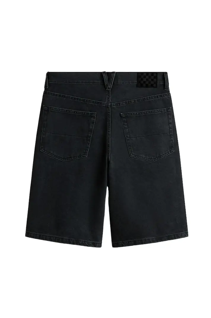 Vans HOMMES CHECK-5 BAGGY DENIM 23'' SHORTS WASHED BLACK