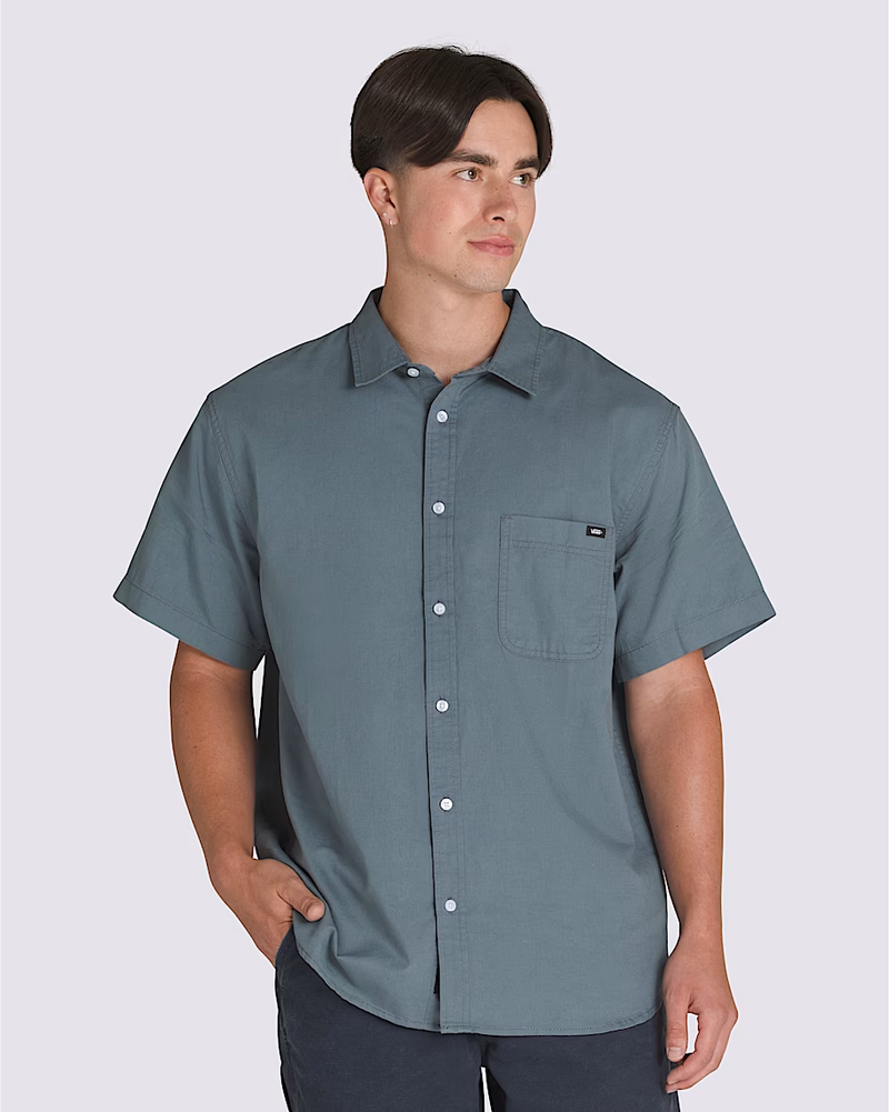 Vans HOMMES LAWSON SOLID WOVEN SHIRT STORMY WEATHER
