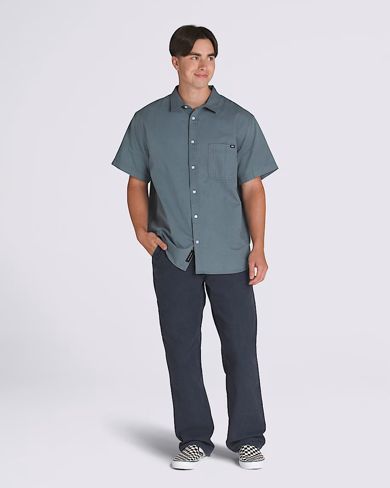 Vans HOMMES LAWSON SOLID WOVEN SHIRT STORMY WEATHER