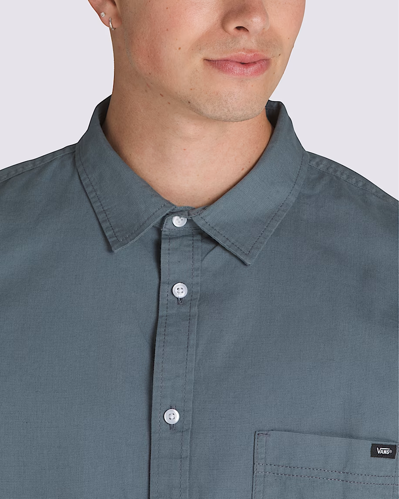 Vans HOMMES LAWSON SOLID WOVEN SHIRT STORMY WEATHER