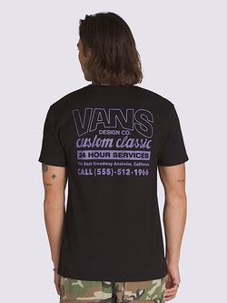 Vans HOMMES SHOP FRONT SS T-SHIRT BLACK