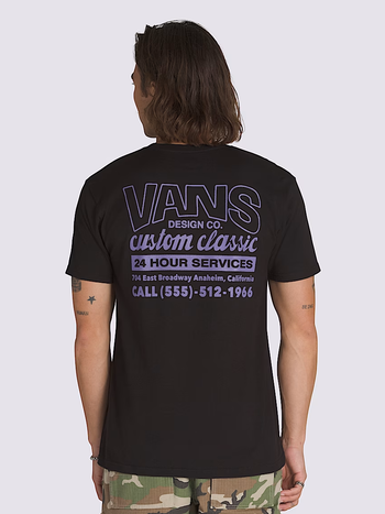 Vans MEN'S SHOP FRONT SS T-SHIRT BLACK