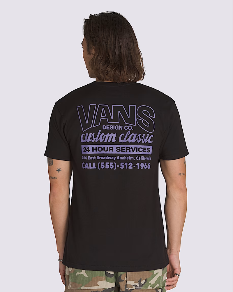Vans MEN'S SHOP FRONT SS T-SHIRT BLACK