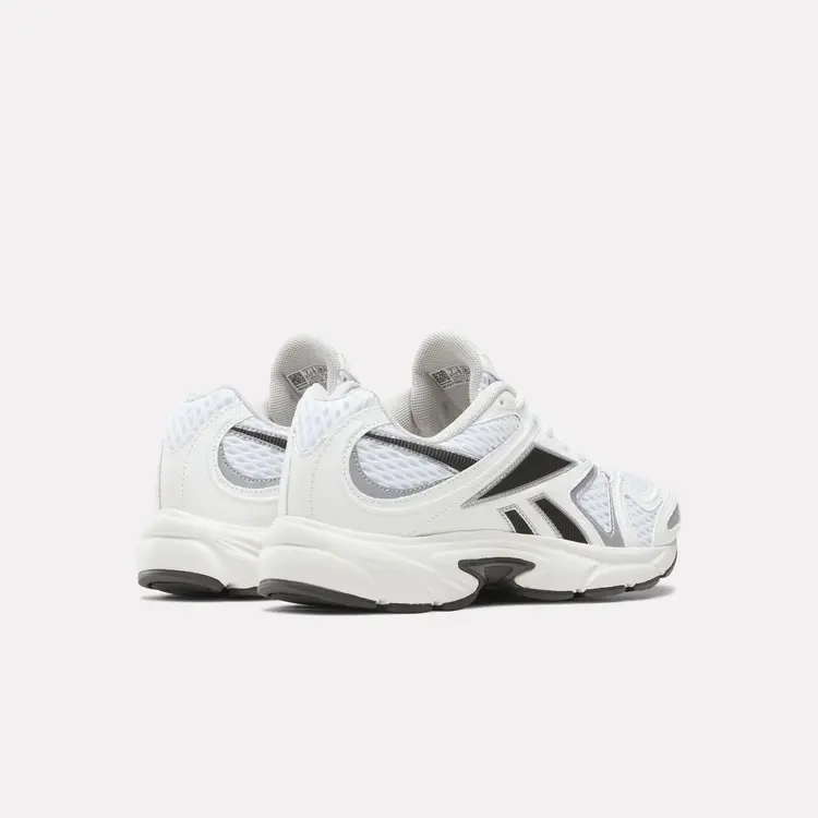 Reebok WOMEN'S PREMIER ROAD PLUS VI SHOES WHITE/WASHED BLACK/GREY