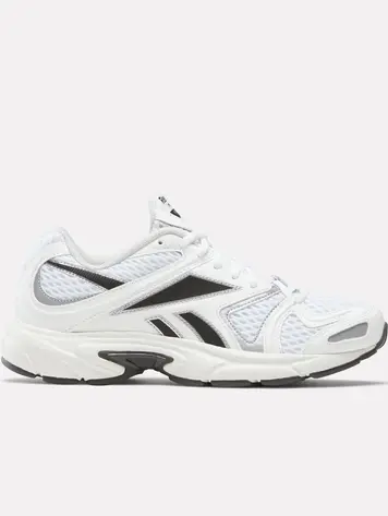 Reebok WOMEN'S PREMIER ROAD PLUS VI SHOES WHITE/WASHED BLACK/GREY