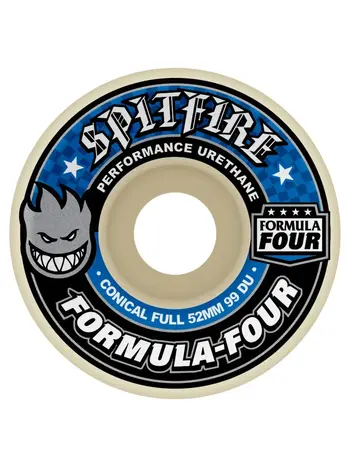 Spitfire wheels F4 99D CONICAL FULL WHEELS 52MM NATURAL
