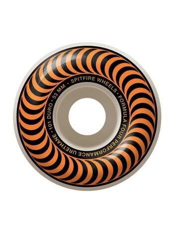 Spitfire wheels F4 101D CLASSIC WHEELS 53MM ORANGE