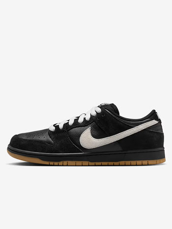 Nike SB HOMMES DUNK LOW PRO BLACK/WHITE/BLACK/GUM LIGHT BROWN