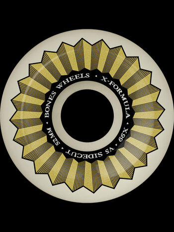 Bones X-FORMULA V5 SIDECUT WHEELS 99A 52MM