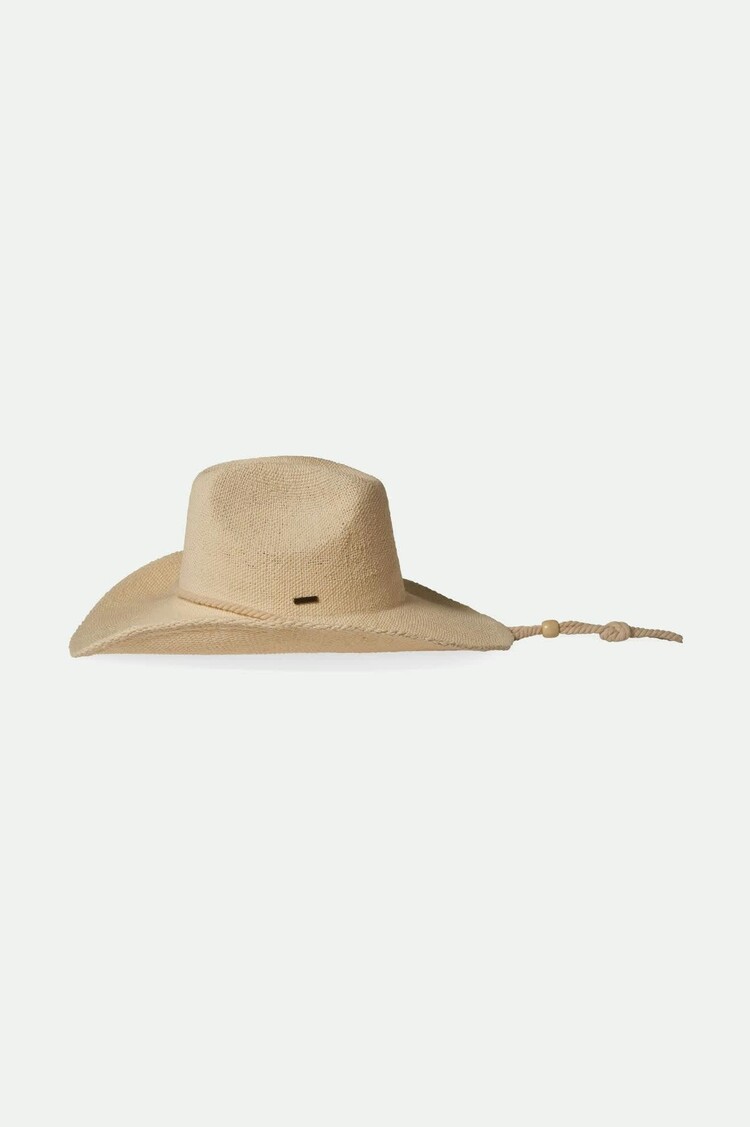 Brixton FEMMES AUSTIN STRAW COWBOY HAT