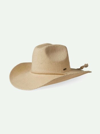 Brixton FEMMES AUSTIN STRAW COWBOY HAT BONE