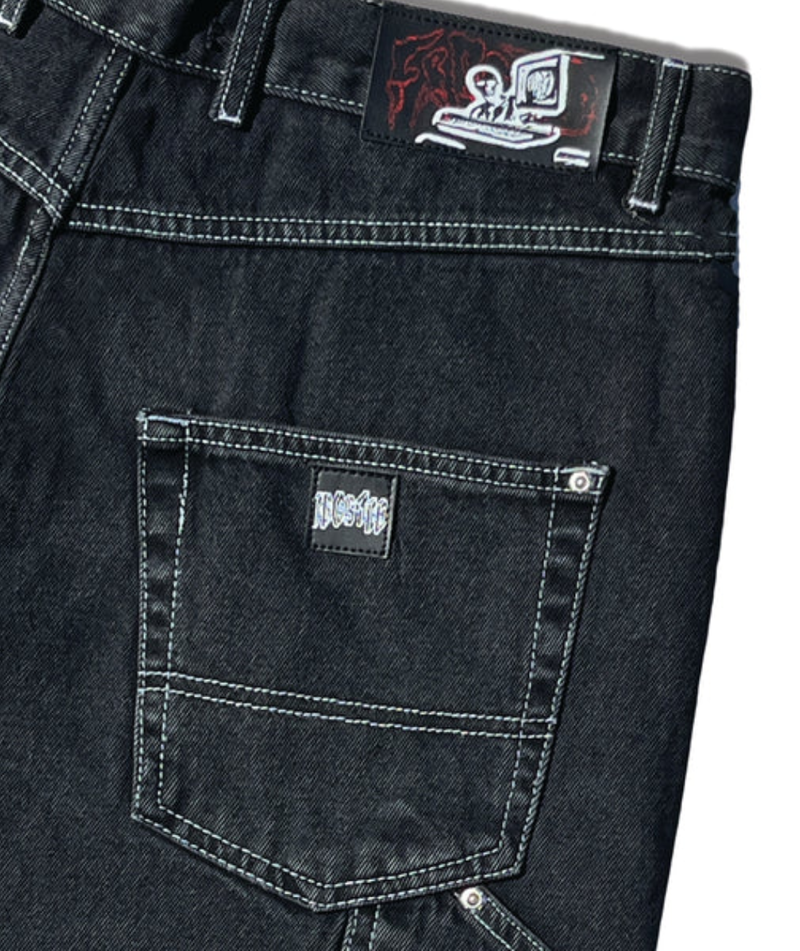Frosted Skateboards CPU.JORTS SHORTS OFF BLACK