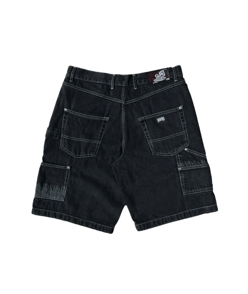 Frosted Skateboards CPU.JORTS SHORTS OFF BLACK