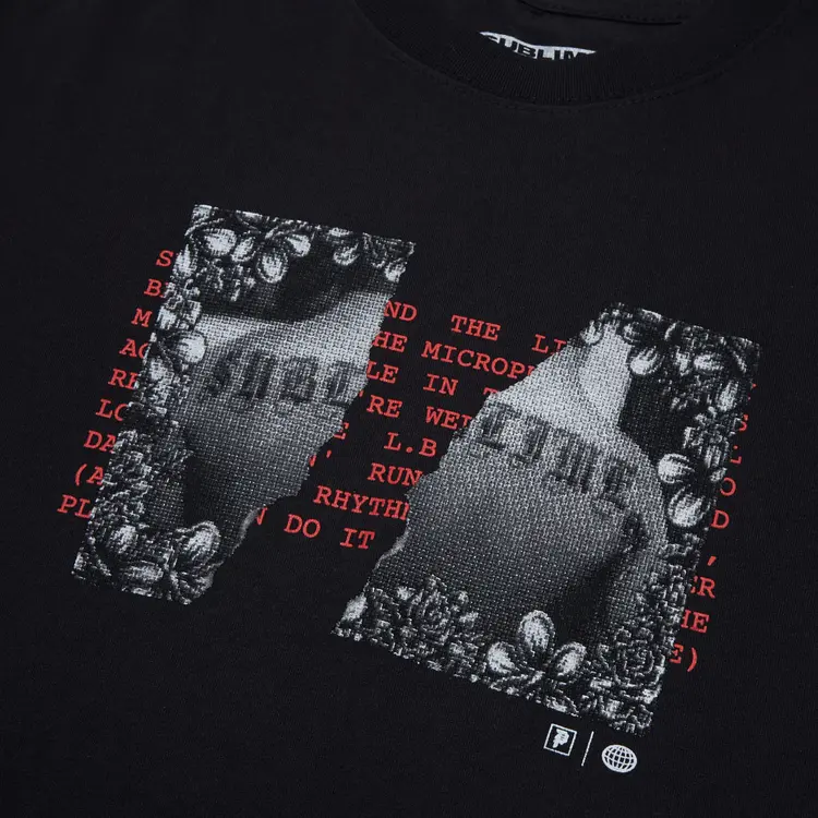 Primitive X SUBLIME RHYTHM HEAVYWEIGHT TEE BLACK