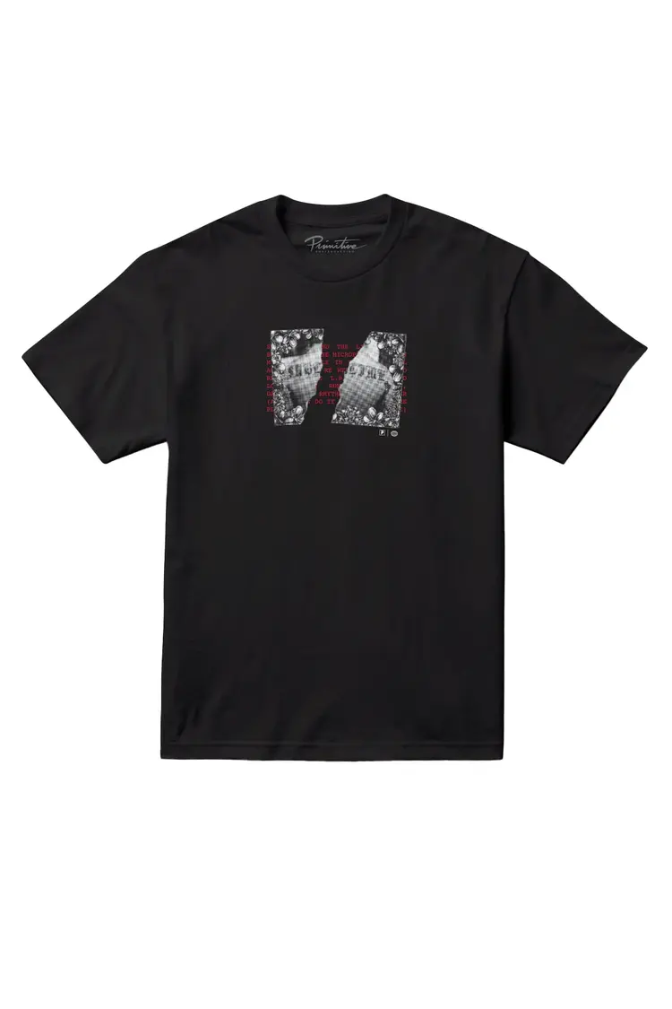 Primitive X SUBLIME RHYTHM HEAVYWEIGHT TEE BLACK