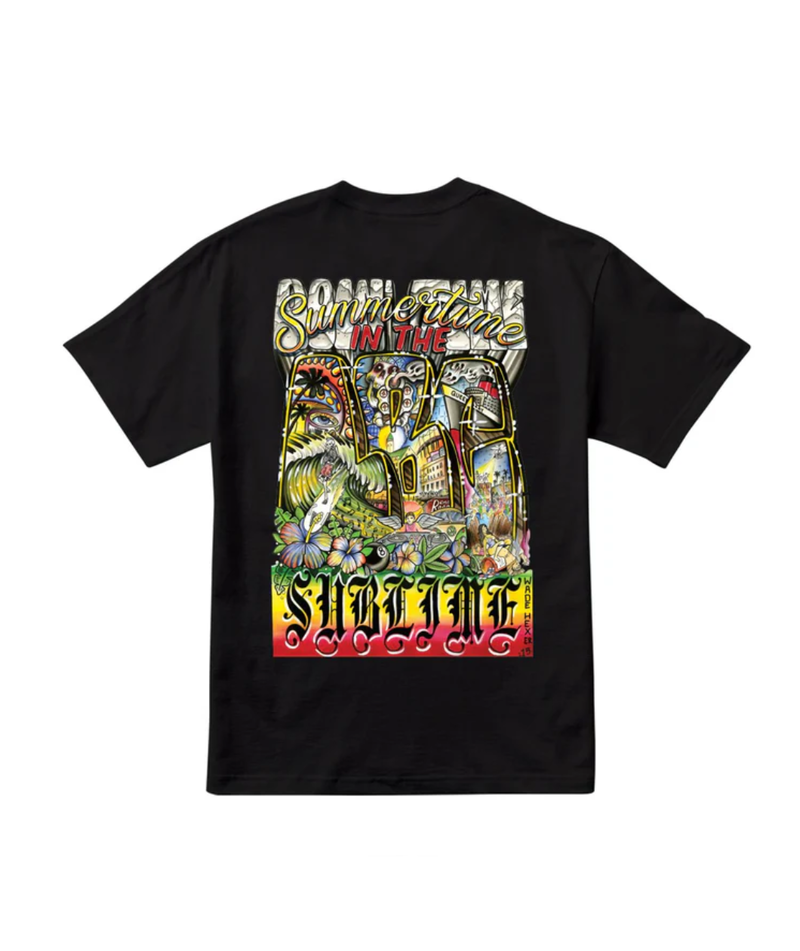 Primitive X SUBLIME NEIGHBORS HEAVYWEIGHT TEE BLACK