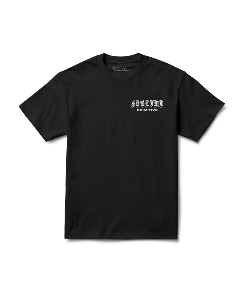 Primitive X SUBLIME NEIGHBORS HEAVYWEIGHT TEE BLACK