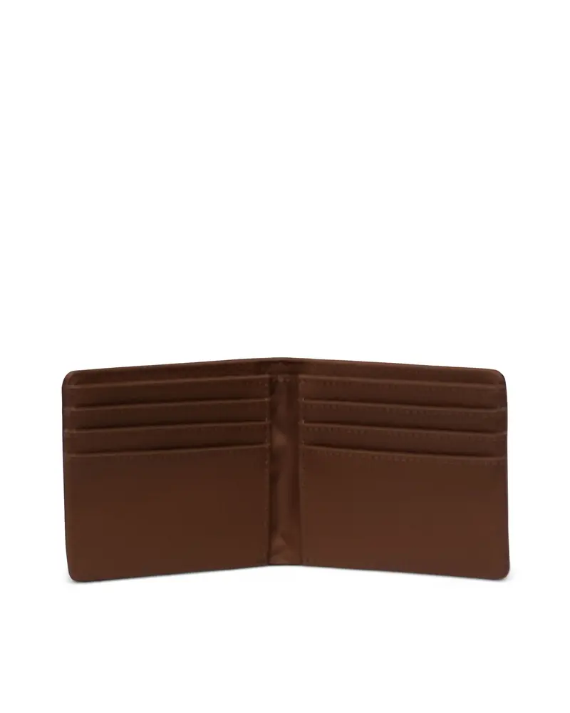 Herschel ROY WALLET VEGAN LEATHER SADDLE BROWN
