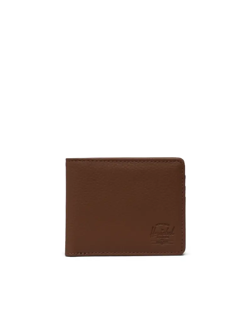 Herschel ROY WALLET VEGAN LEATHER SADDLE BROWN