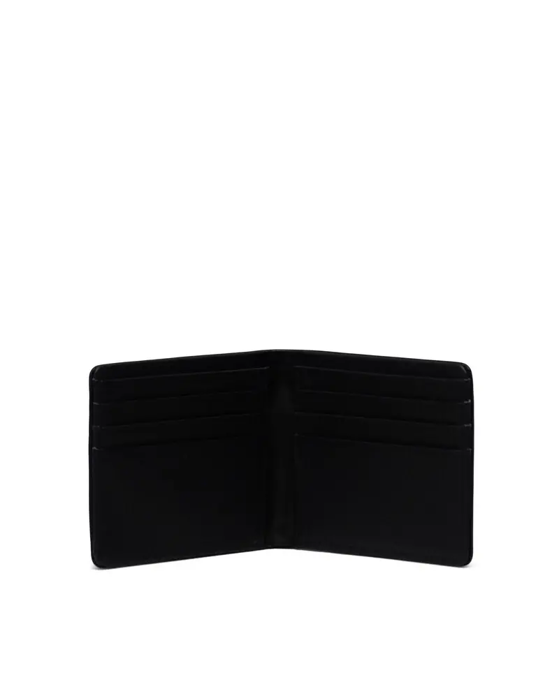 Herschel ROY WALLET VEGAN LEATHER BLACK