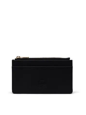Herschel OSCAR LARGE CARDHOLDER VEGAN LEATHER BLACK