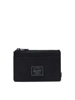 Herschel OSCAR CARDHOLDER WALLET BLACK TONAL