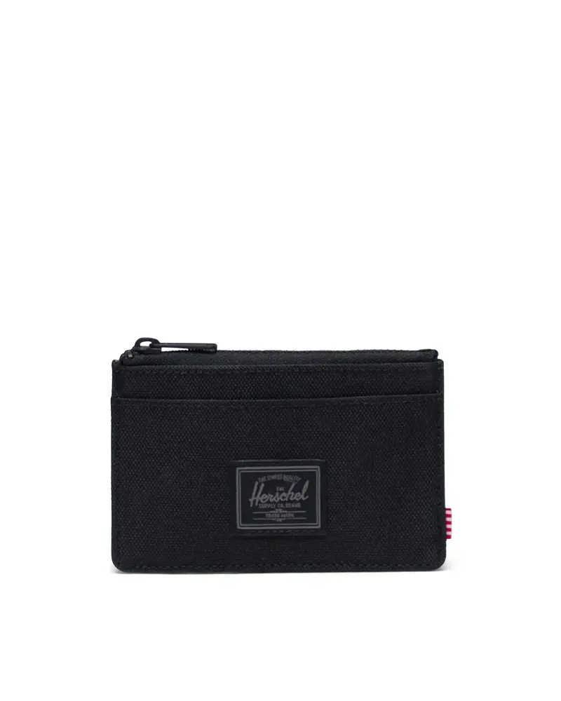 Herschel OSCAR CARDHOLDER WALLET BLACK TONAL