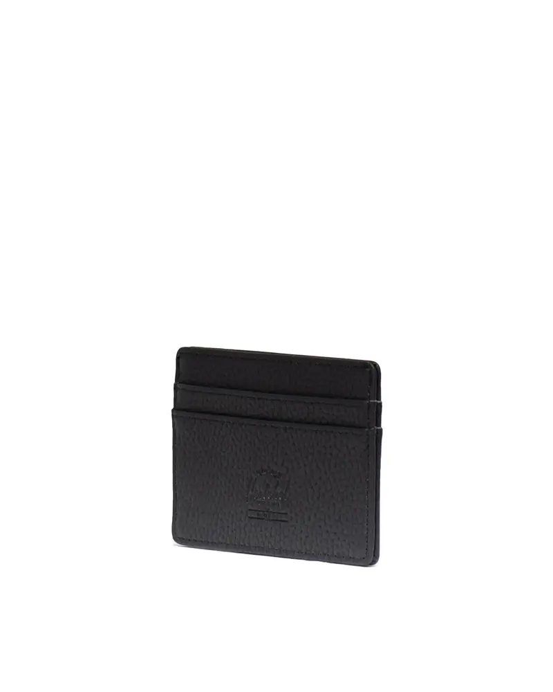Herschel CHARLIE CARDHOLDER VEGAN LEATHER BLACK
