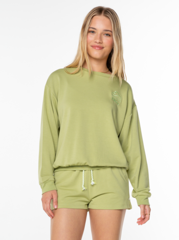 Roxy SURFING BY MOONLIGHT SWEATER TARRAGON