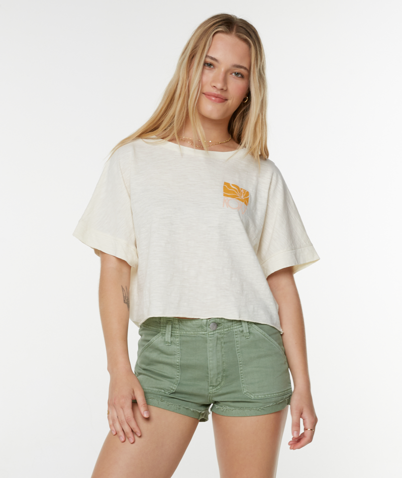 Roxy SEA GLASS DSTF SNOW WHITE