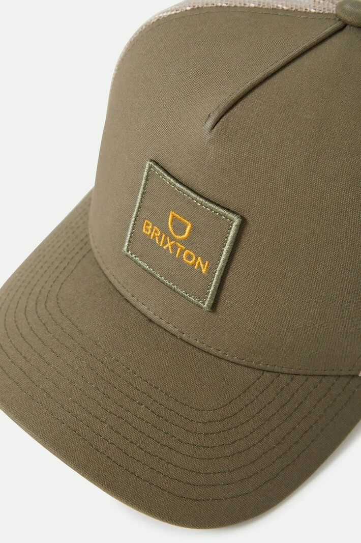 Brixton MEN'S ALPHA BLOCK X C MESH IVY GREEN/SAND