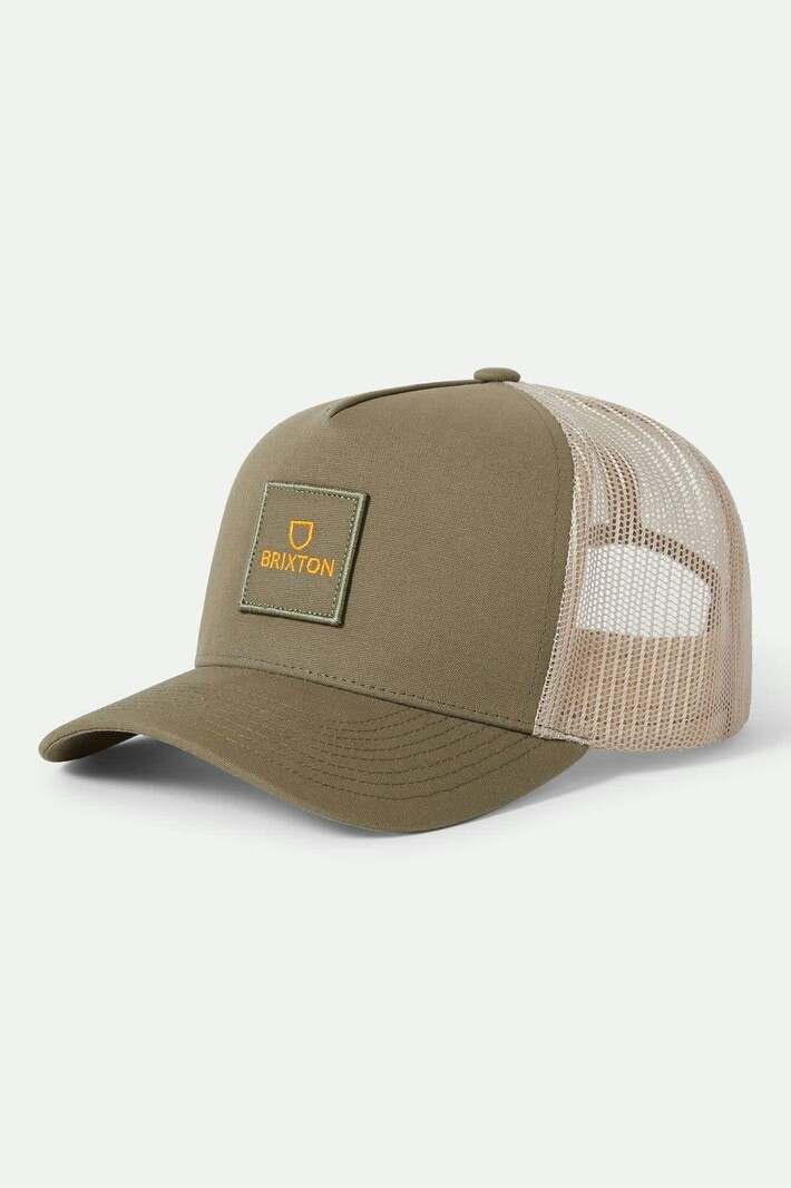 Brixton MEN'S ALPHA BLOCK X C MESH IVY GREEN/SAND