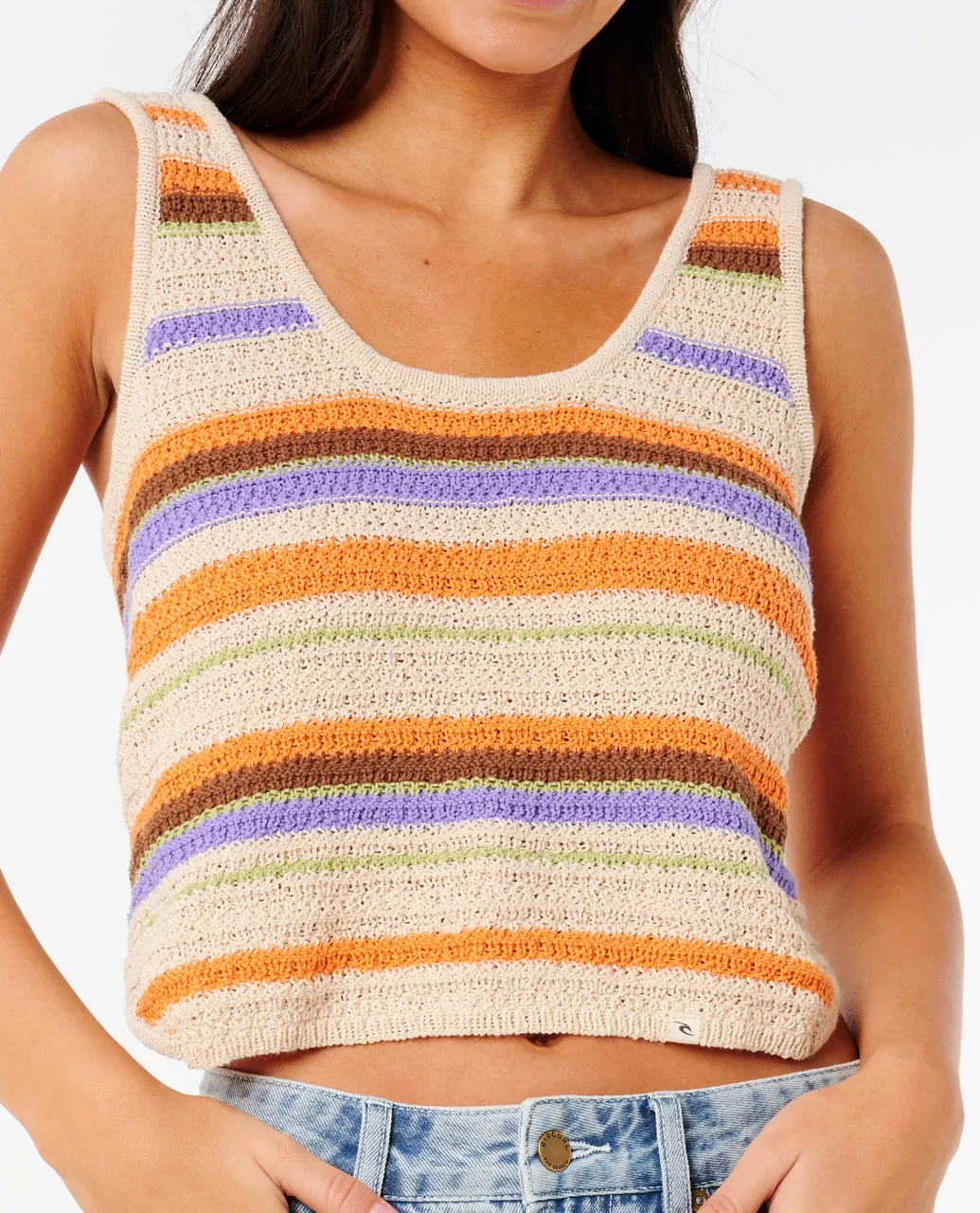 RIP CURL FEMMES CALA NIGHTS KNIT CROP
