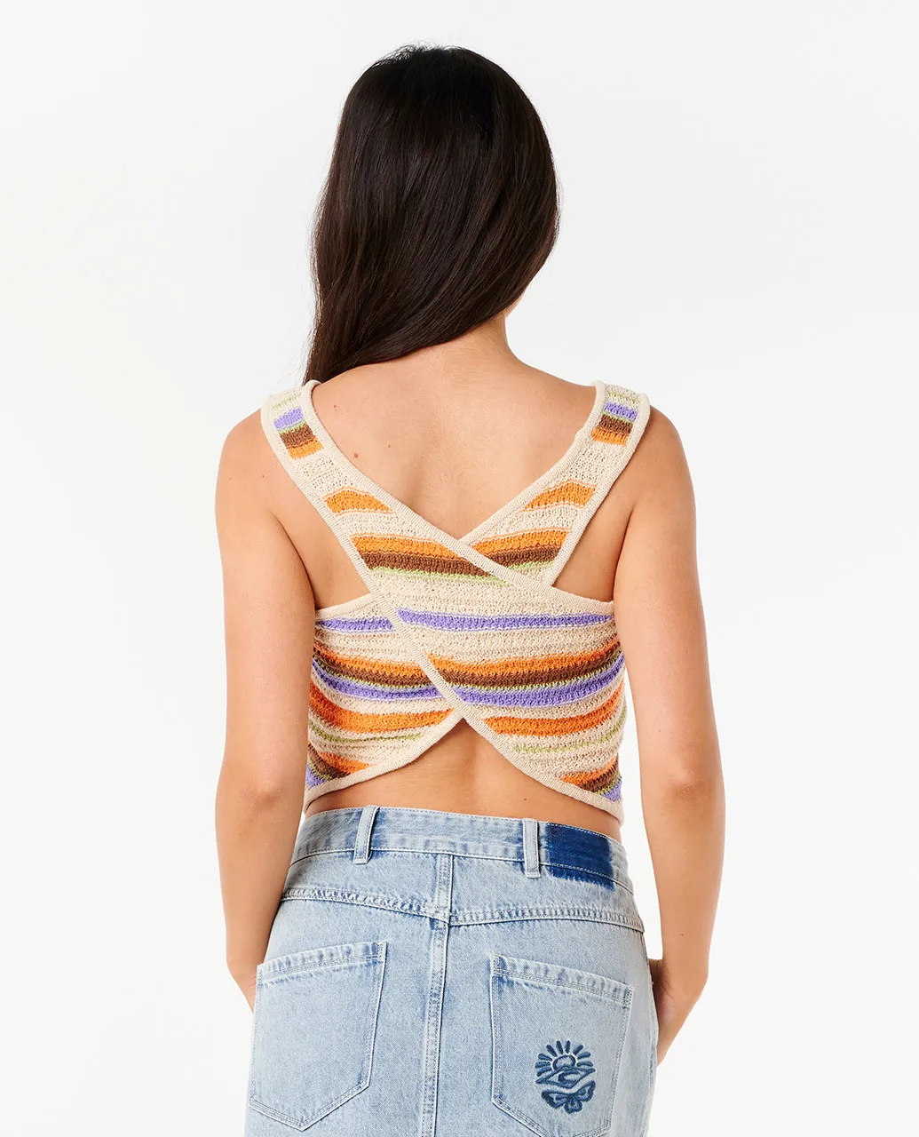 RIP CURL FEMMES CALA NIGHTS KNIT CROP