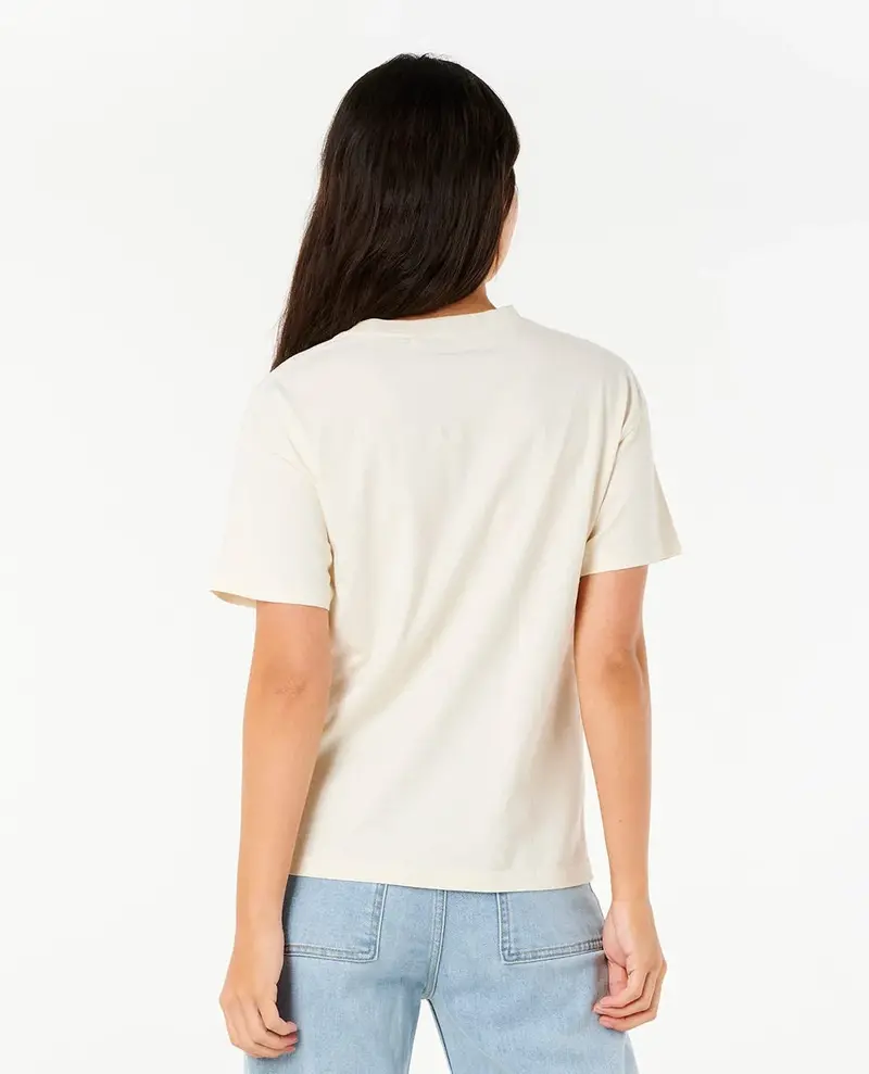 RIP CURL FEMMES DUNE DANCER RELAXED TEE BONE