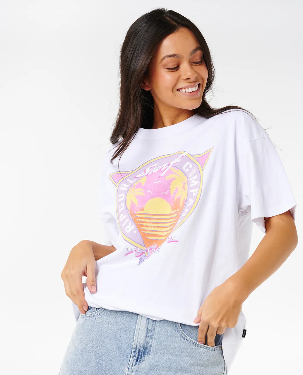 RIP CURL WOMEN'S ES VEDRA HERITAGE TEE