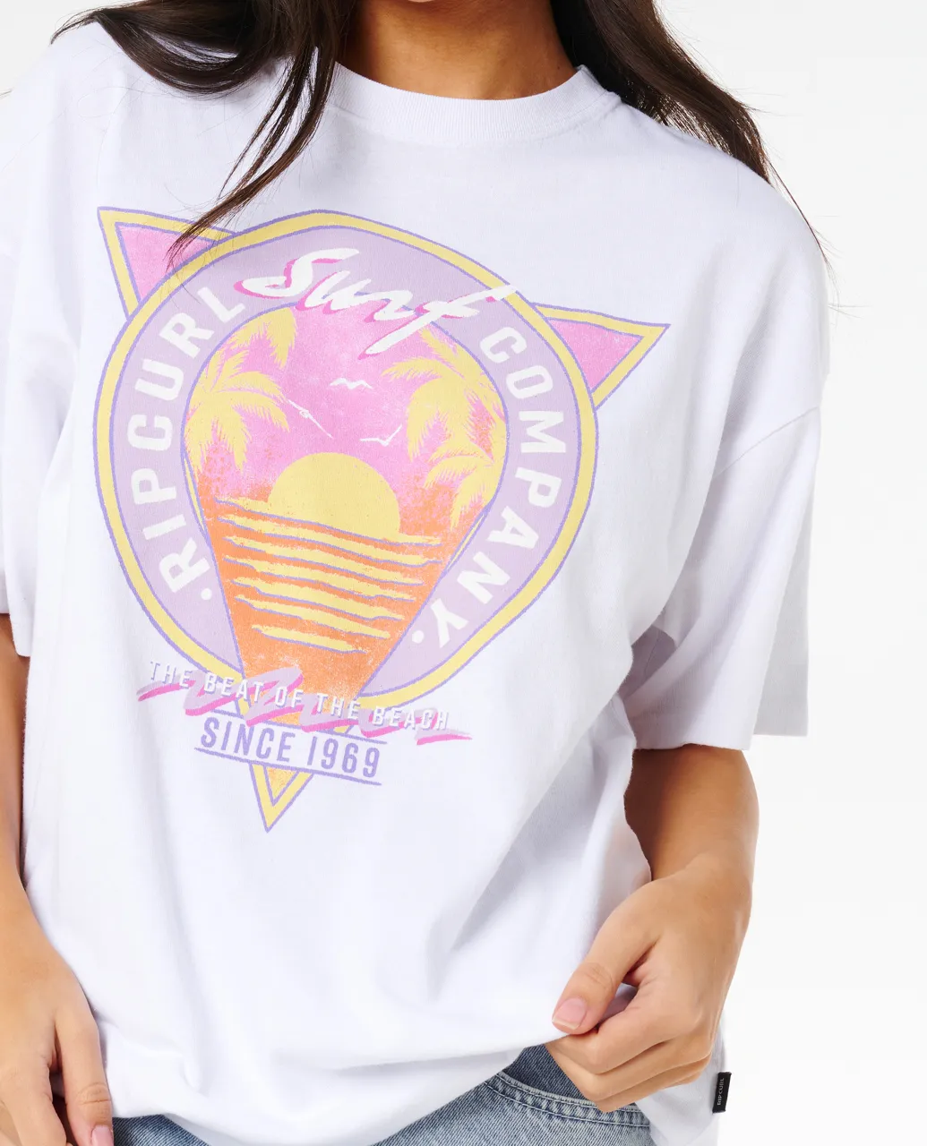 RIP CURL WOMEN'S ES VEDRA HERITAGE TEE