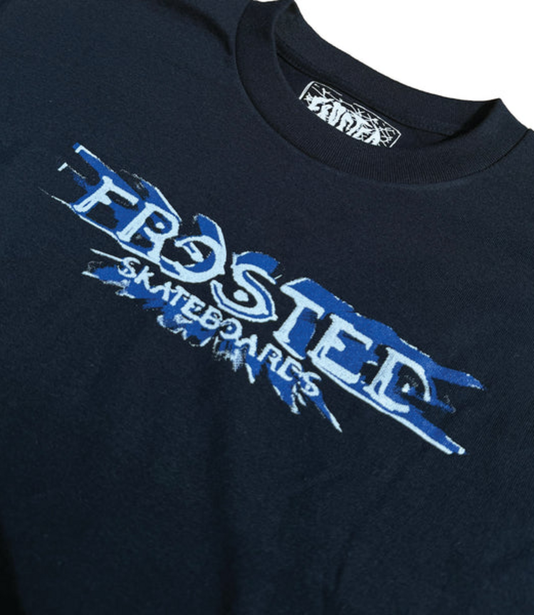 Frosted Skateboards HOMMES INFINITY BLUE T-SHIRT NAVY