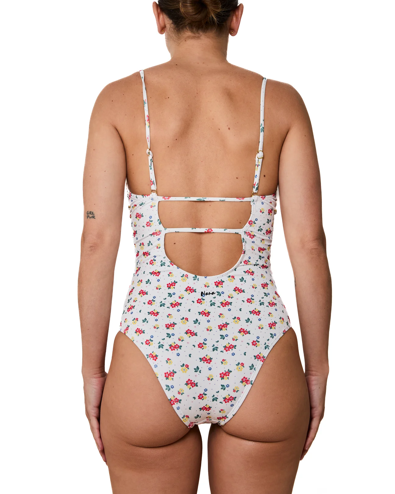 NANA THE BRAND ANNE MAILLOT 1PC FLOWERS AND DOTS
