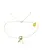 Puravida BONNE CHANCE CROWRIE CHARM BRACELET NATURAL