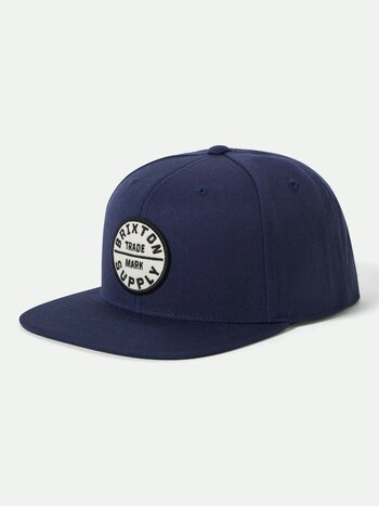 Brixton HOMMES OATH III SNAPBACK WASHED NAVY/WHITE/BLACK