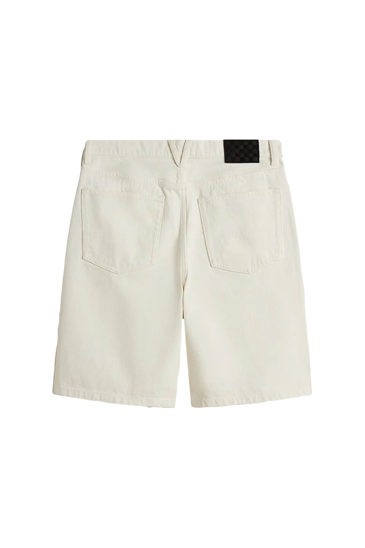 Vans CHECK-5 BAGGY DENIM SHORT MARSHMALLOW
