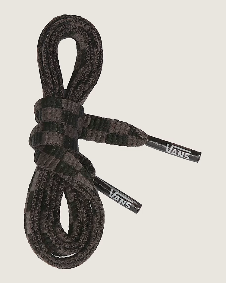 Vans CHECKERBOARD LACES 36'' BLACK/CHARCOAL