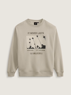 Vans NEVERLASTING OVERSIZED CREW SWEATSHIRT LONDON FOG