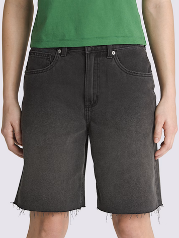 Vans FEMMES SIRELLE CUT-OFF 9'' JORTS WASHED BLACK