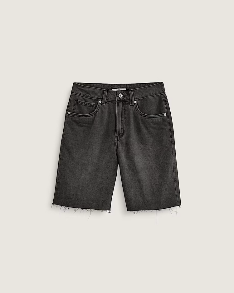 Vans FEMMES SIRELLE CUT-OFF 9'' JORTS WASHED BLACK