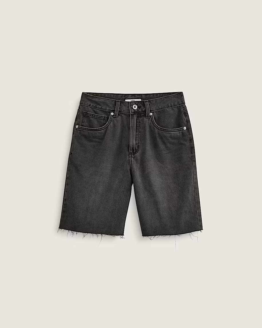 Vans WOMEN'S SIRELLE CUT-OFF 9'' JORTS WASHED BLACK