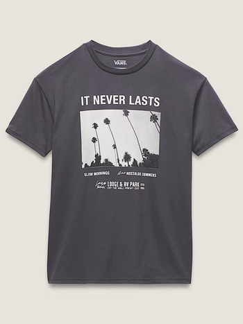 Vans WOMEN'S PHOTO NEVERLASTING OVERSIZED T-SHIRT ASPHALT GREY
