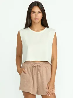 Volcom FEMMES LIL MUSCLE TANK STONE